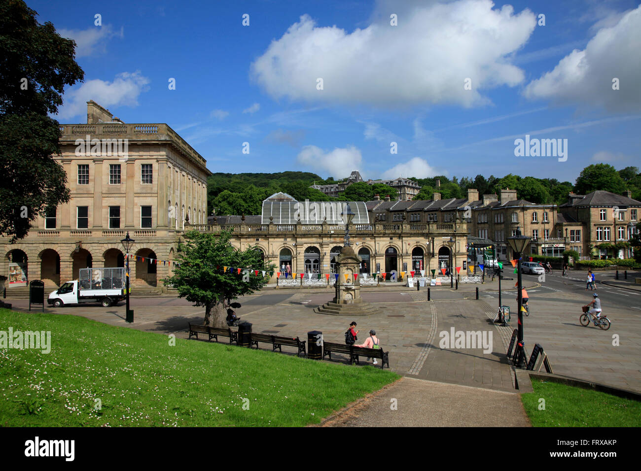 Buxton in Derbyshire, England Stockfoto