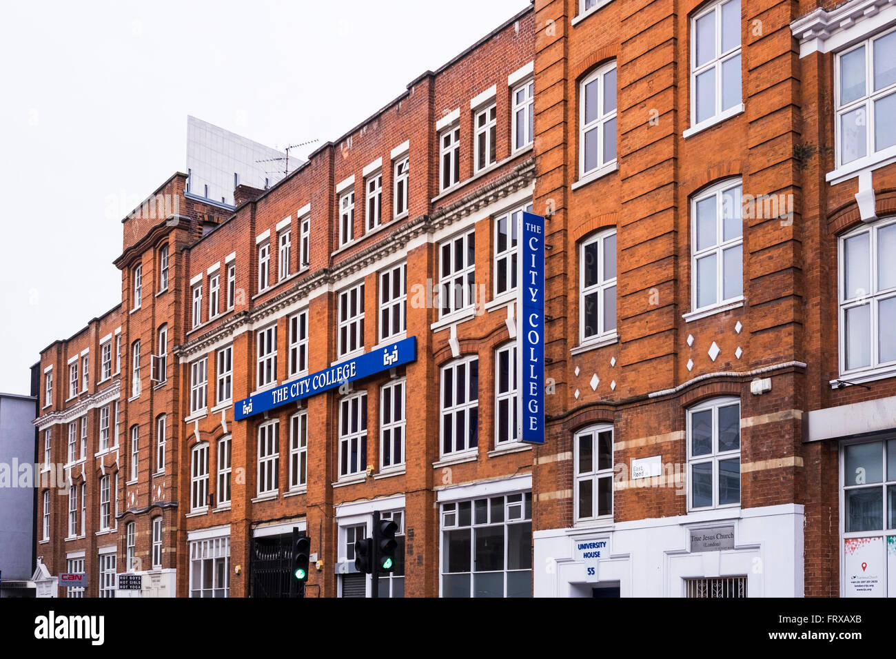 Das City College, London, England, Großbritannien Stockfoto