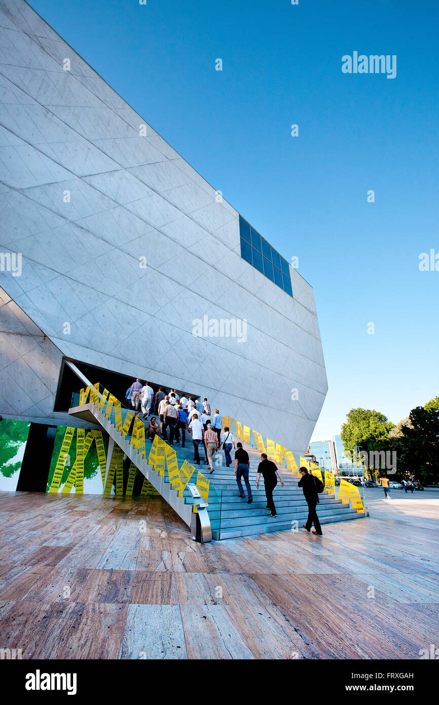 Concert Hall Casa de Musica, Porto, Portugal Stockfoto