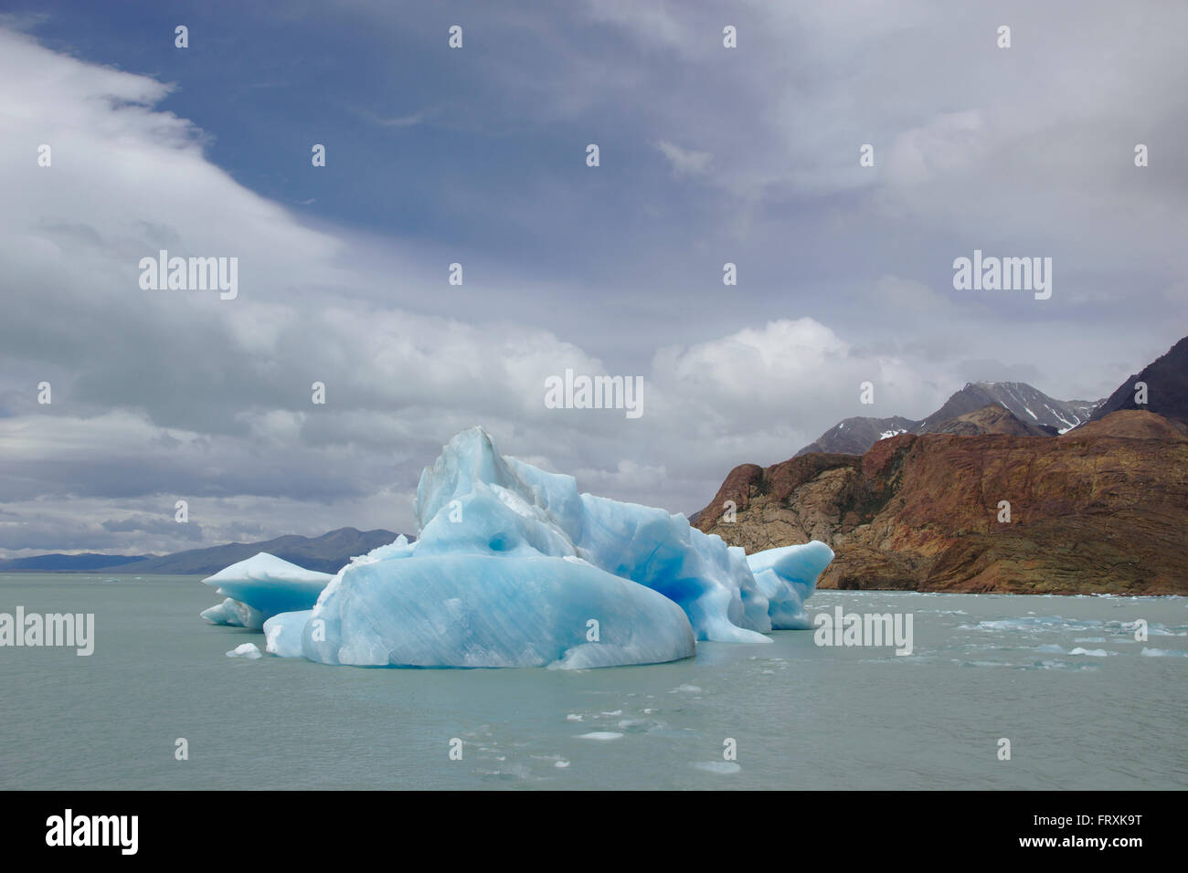 Eisberg im See Viedma, Patagonien, Argentinien Stockfoto