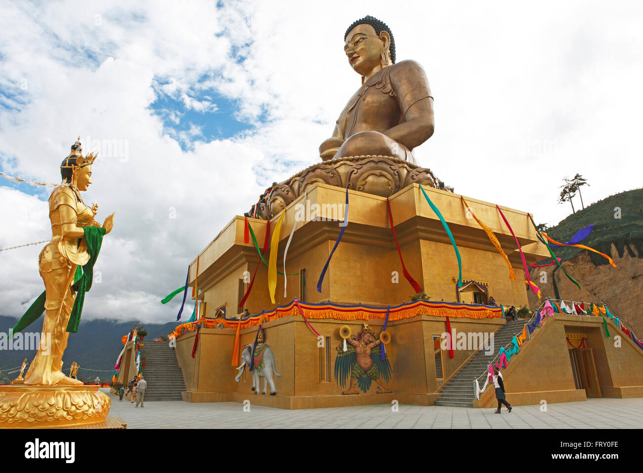 Buddha Punkt Thimphu, Bezirk von Thimphu, Bhutan Stockfoto