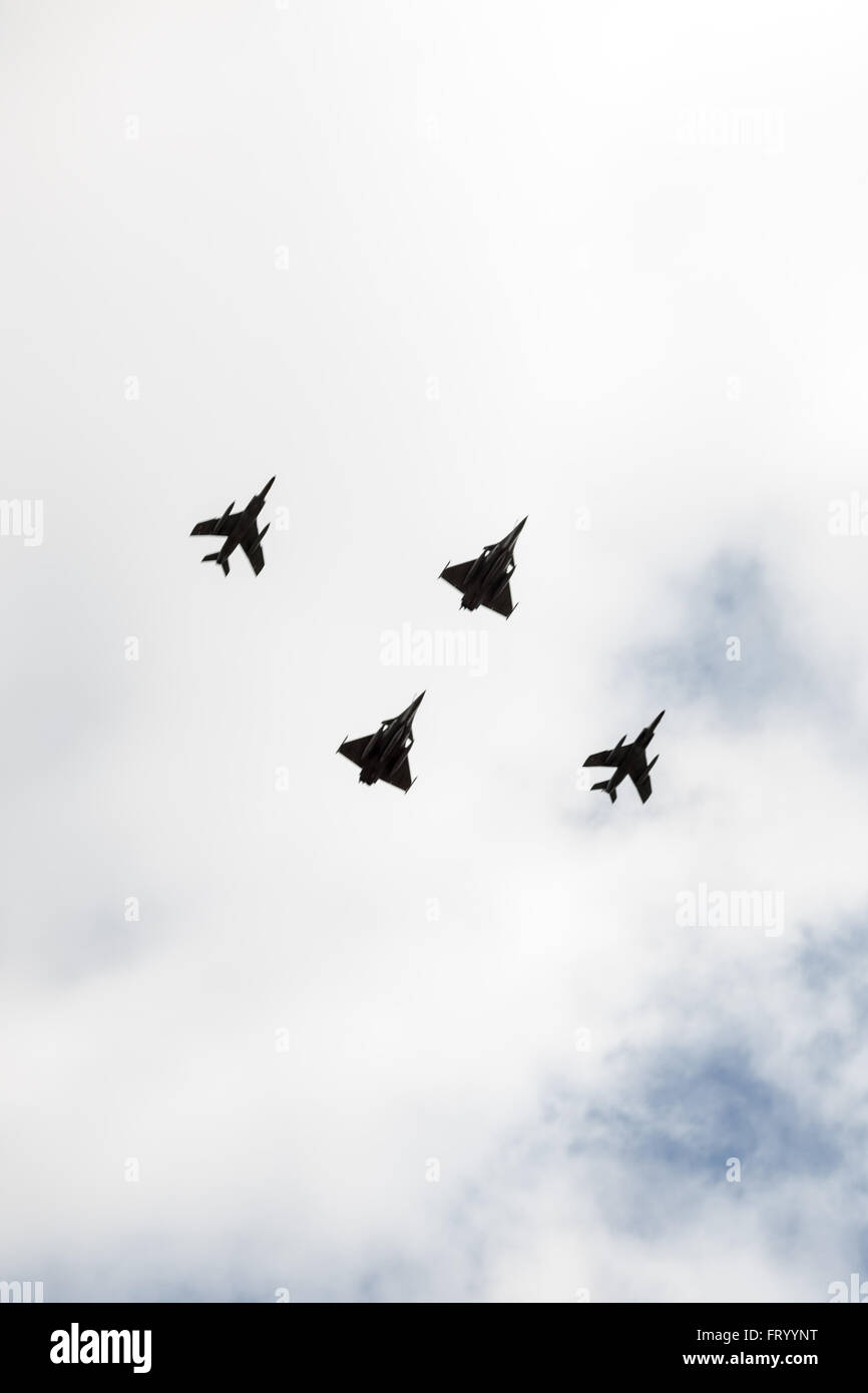 Bastille Day Parade In Paris Stockfoto