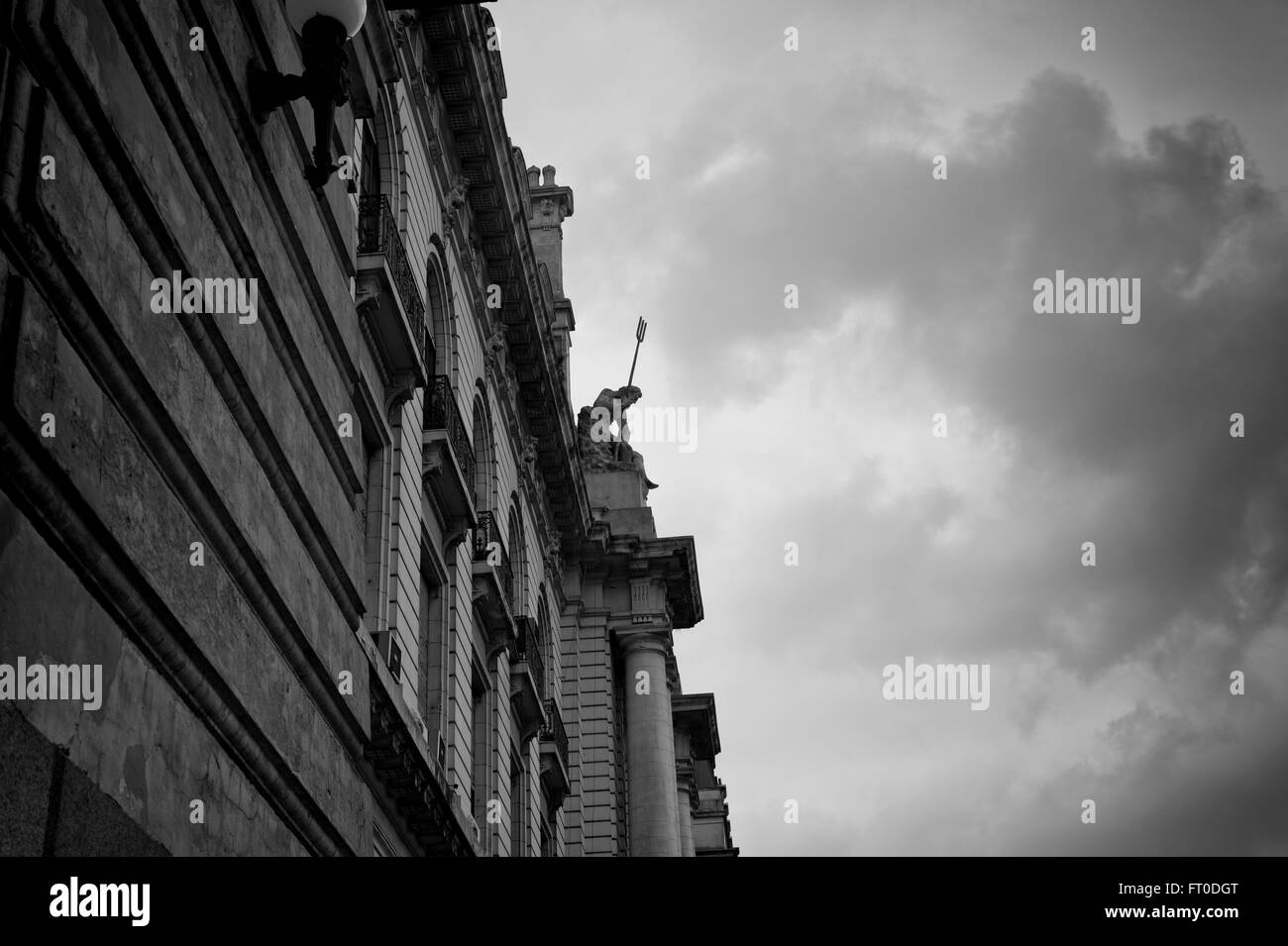 Libertador Gebäude, Buenos Aires Stockfoto