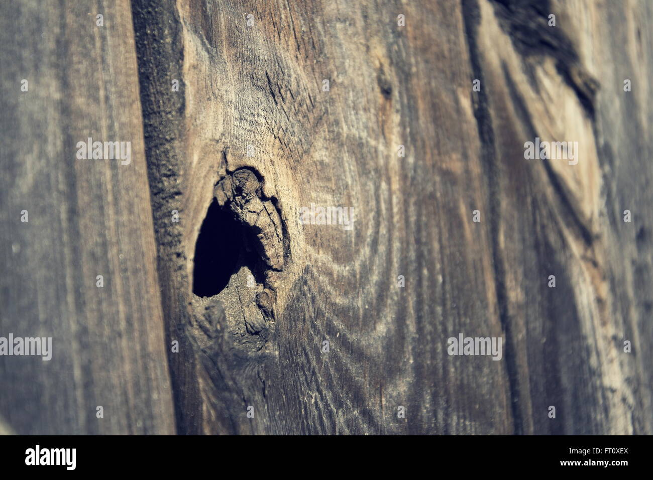 Horizontale Vintage Holzbretter Hintergrund Textfreiraum Stockfoto
