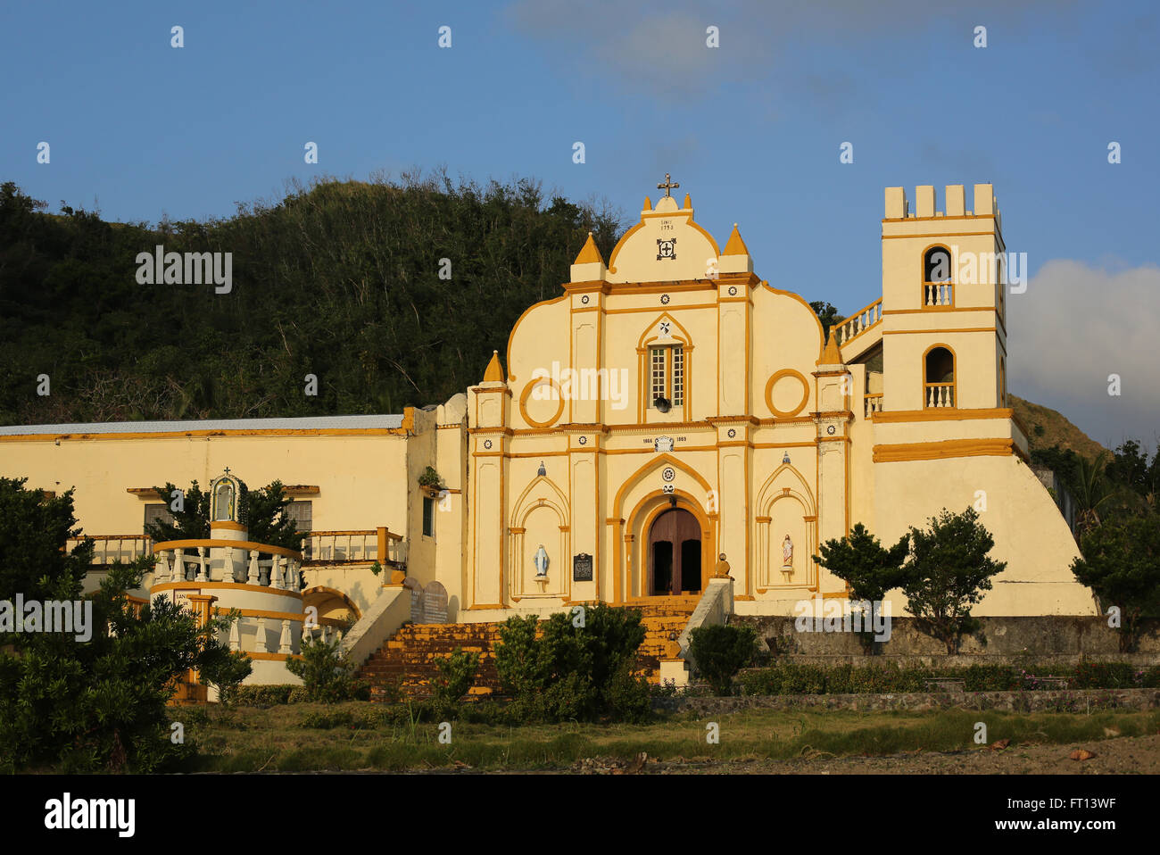 San Jose de Ivana, Kirche in Ivana Ivana, Batan Island, Philippinen, Asien Stockfoto