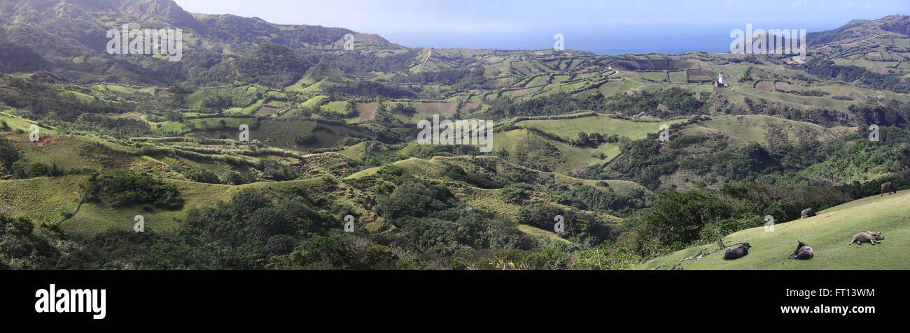 Marlboro-Hügel in Batanes, Batan Island, Batanes, Philippinen, Asien Stockfoto