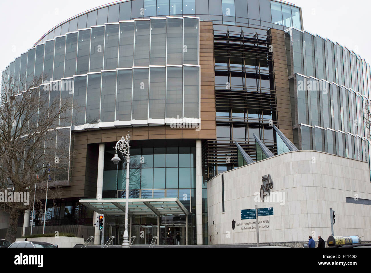 Die Strafgerichte der Gerechtigkeit Dublin Irland Stockfoto