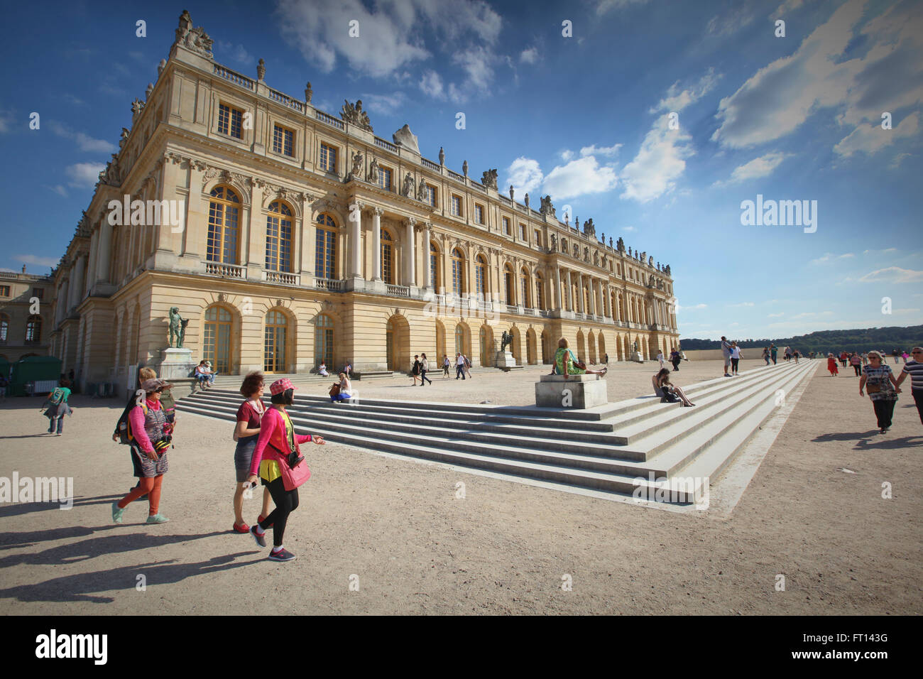 Schloss von Versailles, Versailles bei Paris, Frankreich Stockfoto