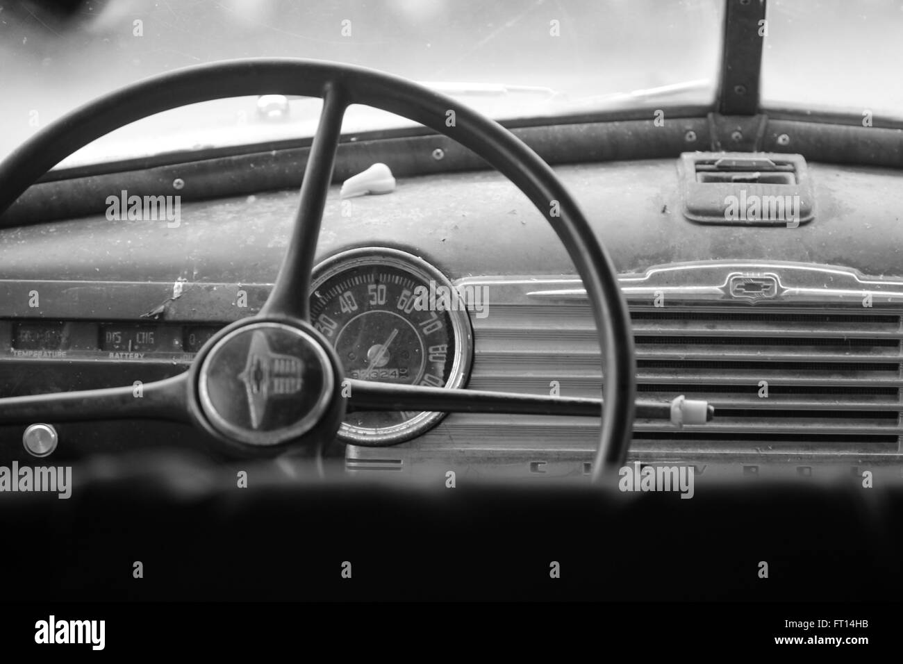 Innerhalb eines Jahrgangs Chevrolet, Ontario, Kanada Stockfoto