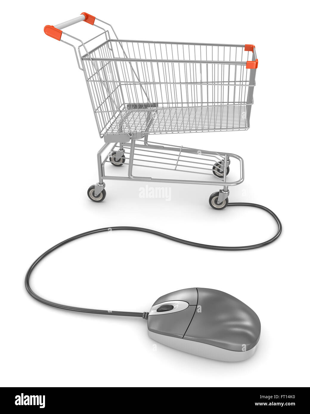 Online-Shopping Stockfoto