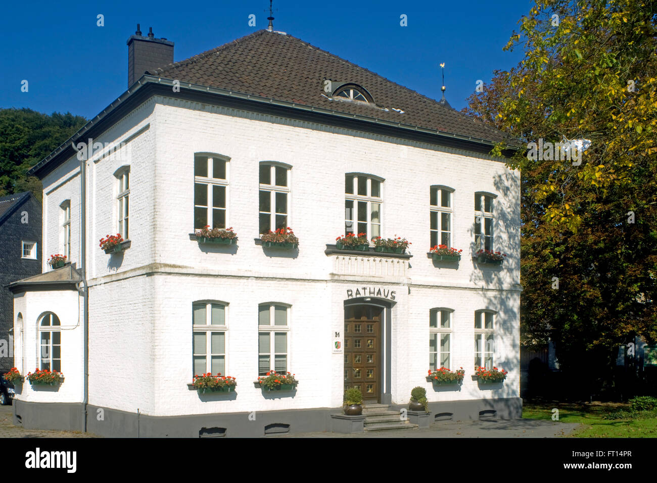 BRD, Nordrhein-Westfalen, Rheinisch-Bergischen Kreis, Odenthal, Rathaus Stockfoto