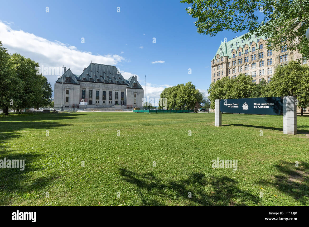 Supreme Court of Canada building Stockfoto