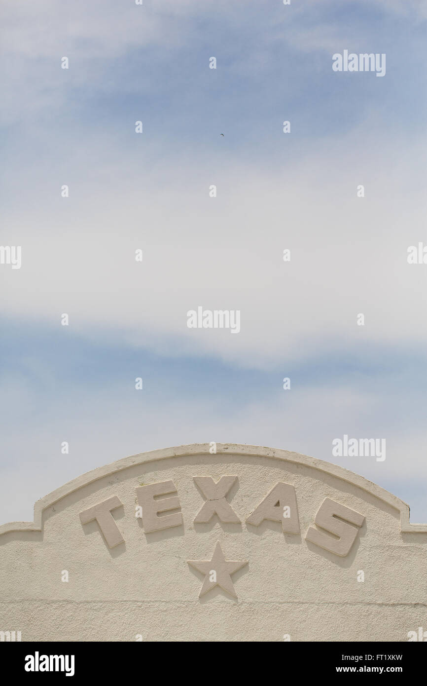 Szenen rund um Marfa, TX Stockfoto