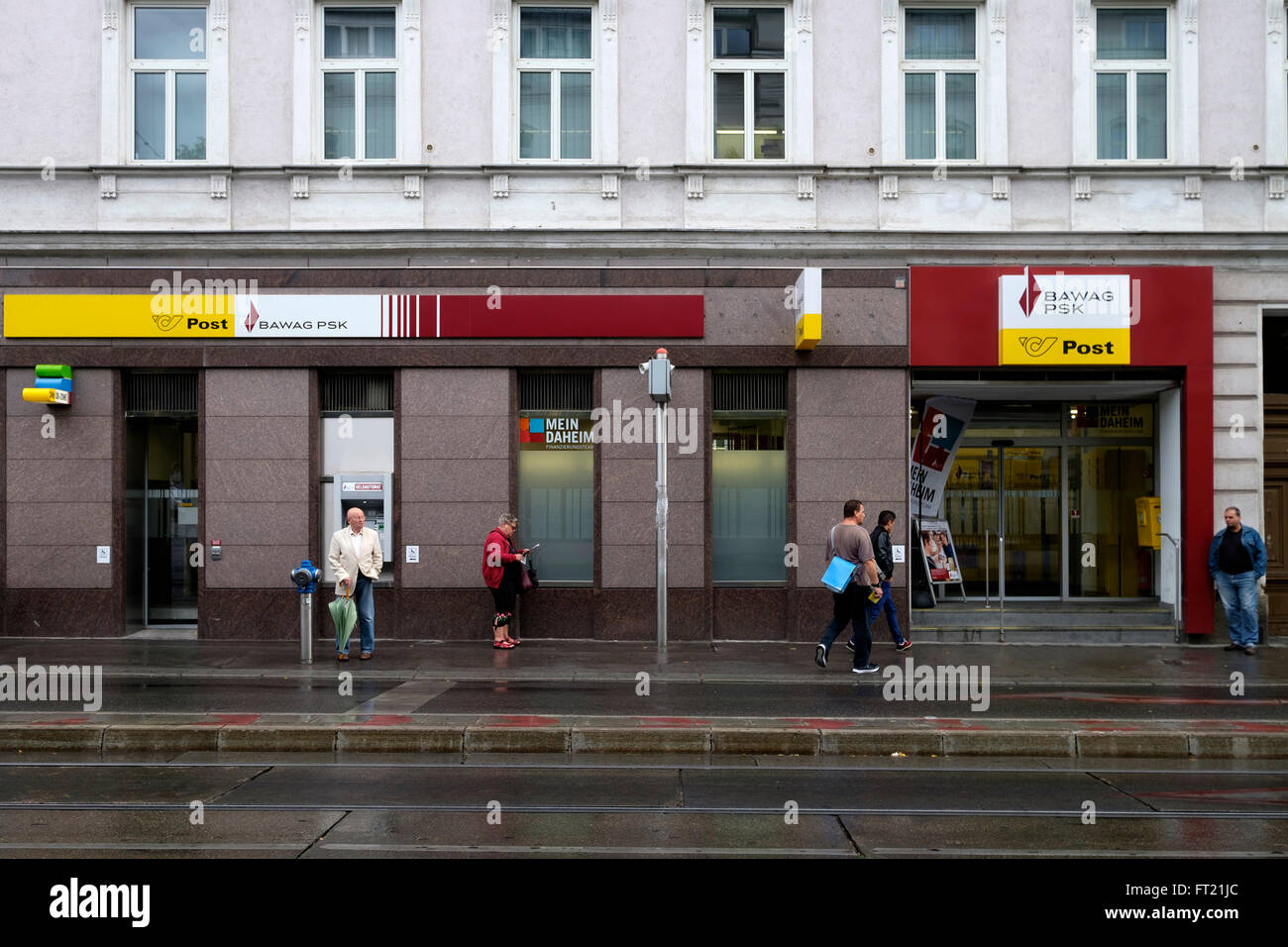 BAWAG PSK Post Bank in Wien, Österreich, Europa Stockfoto