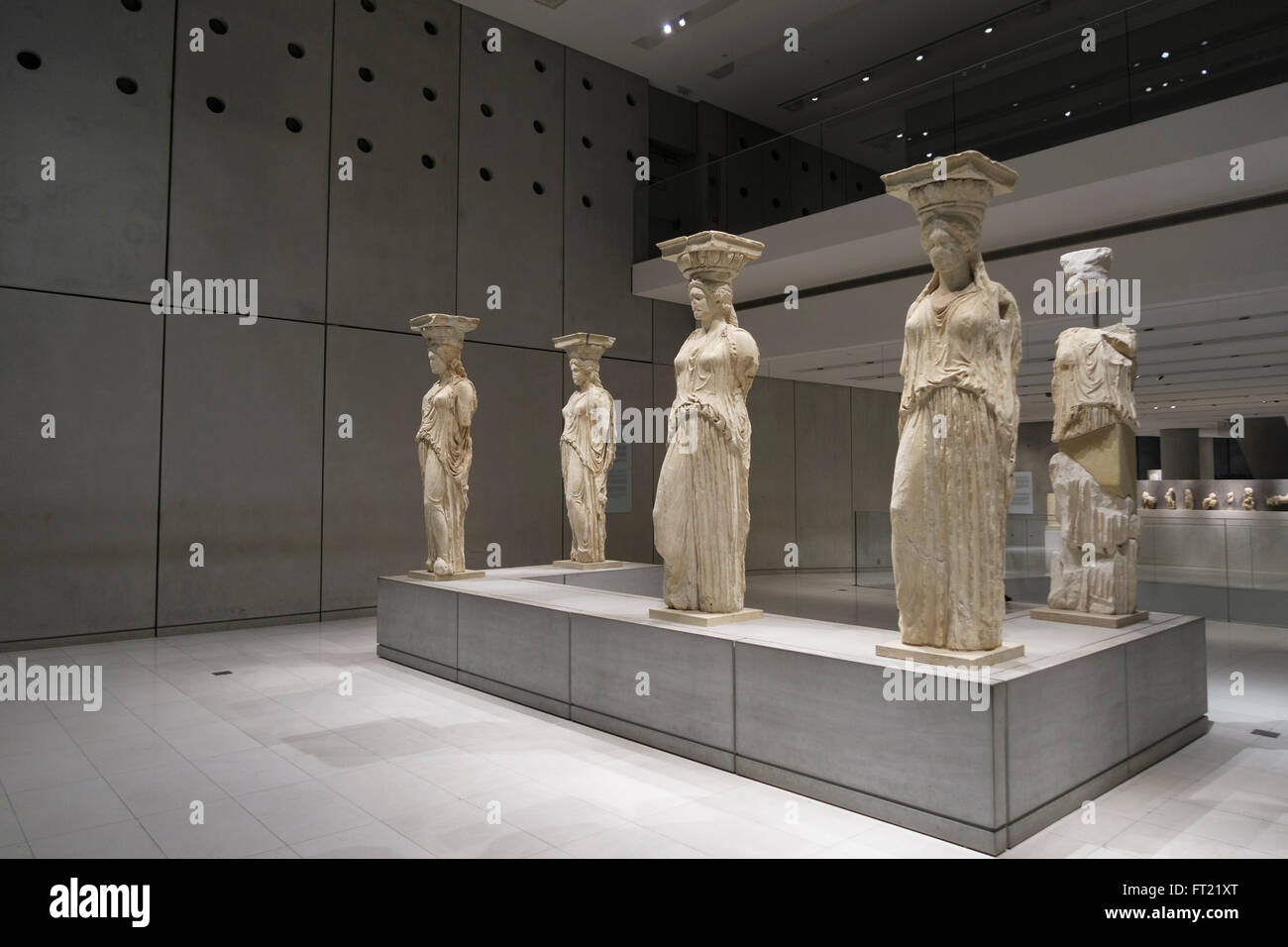 Das Akropolis Museum in Athen, Griechenland, Europa Stockfoto