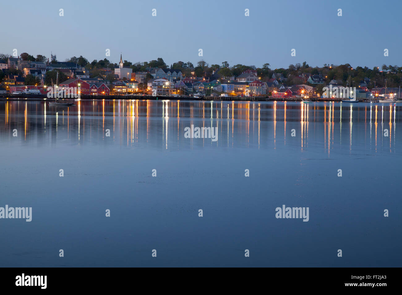 Lunenburg ist eine kanadische Hafenstadt in Lunenburg County, Nova Scotia. Auf die Provinz South Shore liegt Lunenburg Stockfoto