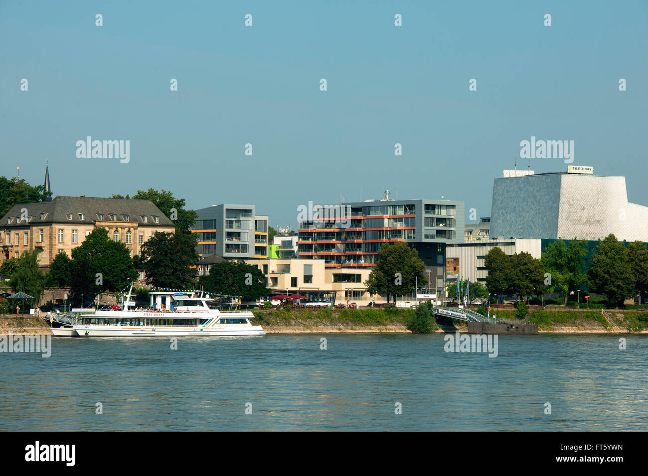 Deutschland, Nordrhein-Westfalen, Bonn, Brassertufer, Theater Bonn Opernhaus Stockfoto