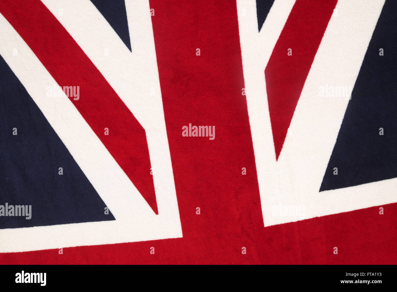 Union Jack Flagge Muster UK Stockfoto