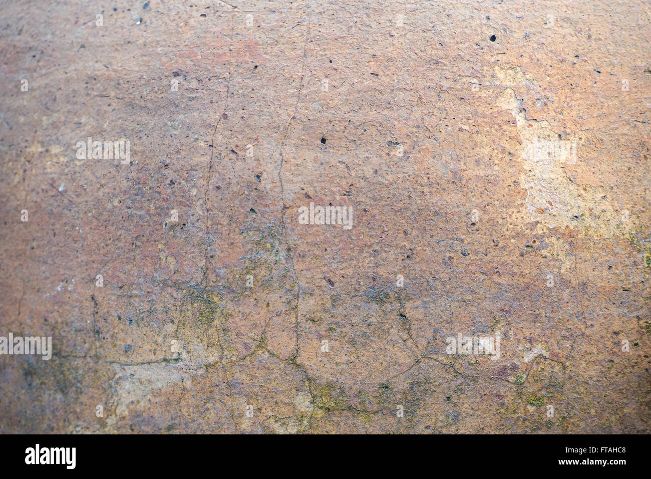 Grunge Ton Wand. Hintergrundtextur. Stockfoto