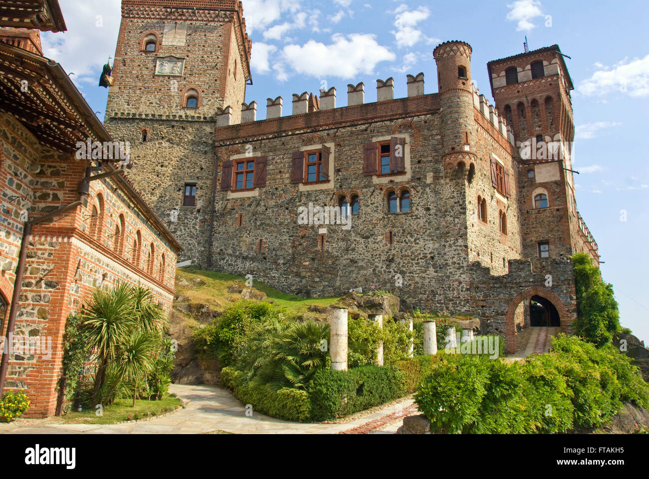 Castello di Pavone Stockfoto