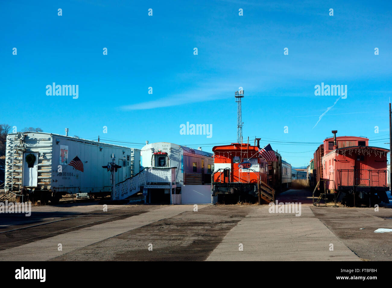 Pueblo Eisenbahnmuseum, Pueblo, Colorado, USA Stockfoto