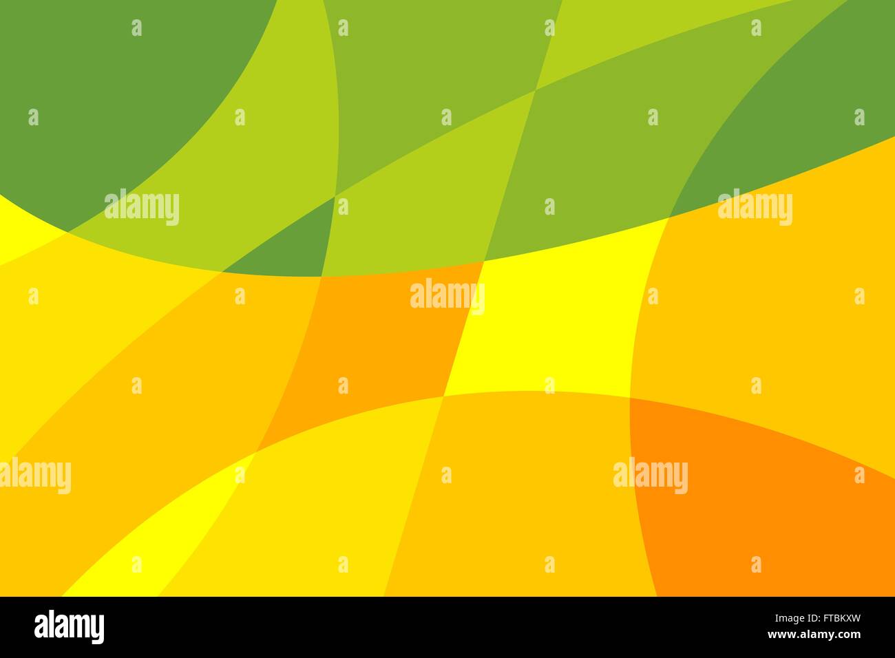 Bunt geschwungene Linien Hintergrund Stock Vektor