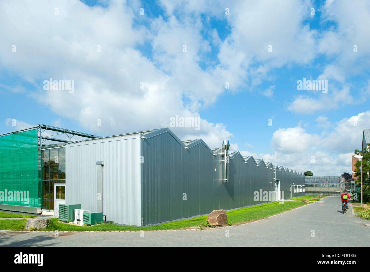 Deutschland, Köln, Max-Planck-Institut für Pflanzenzüchtungsforschung, Gewächshäuser Stockfoto