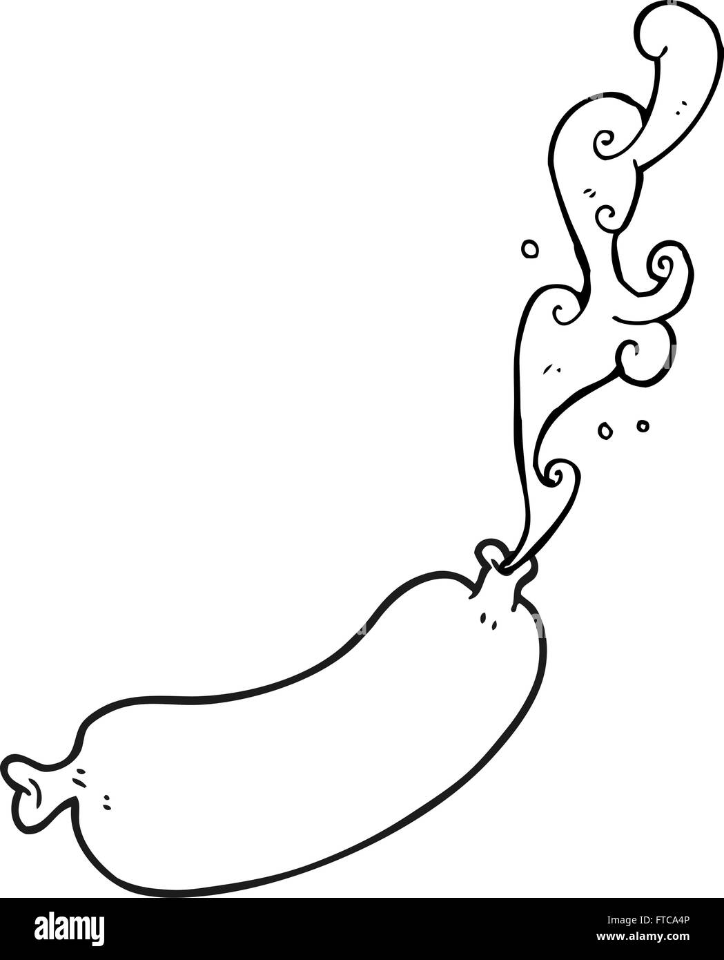 Hotdog clipart Schwarzweiß-Stockfotos und -bilder - Alamy, حجم الصورة 1049x1390