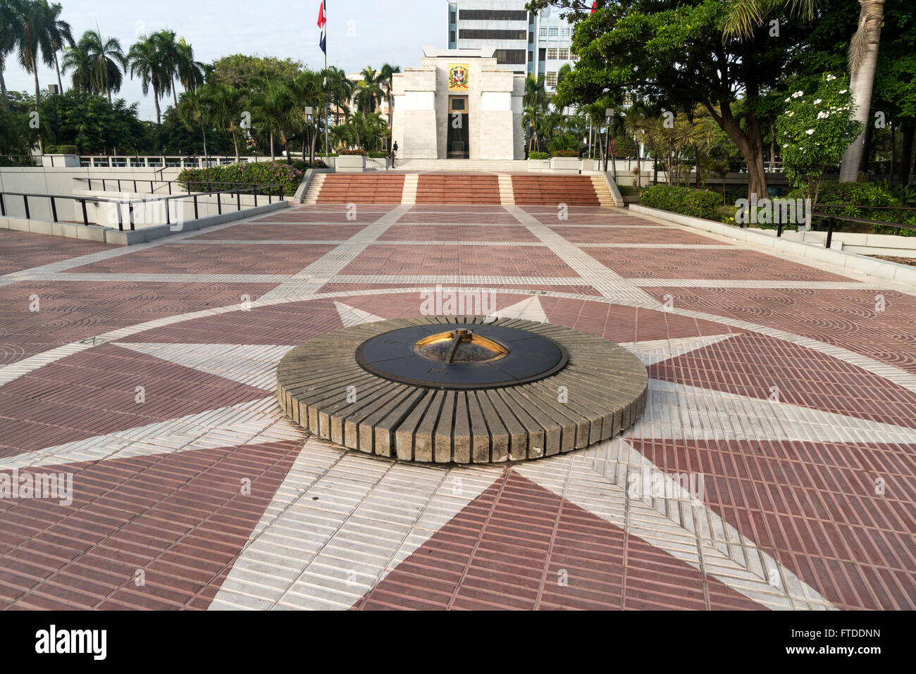 Altar De La Patria, Parque Independencia, Santo Domingo, Dominikanische Republik, Karibik, Amerika, Stockfoto