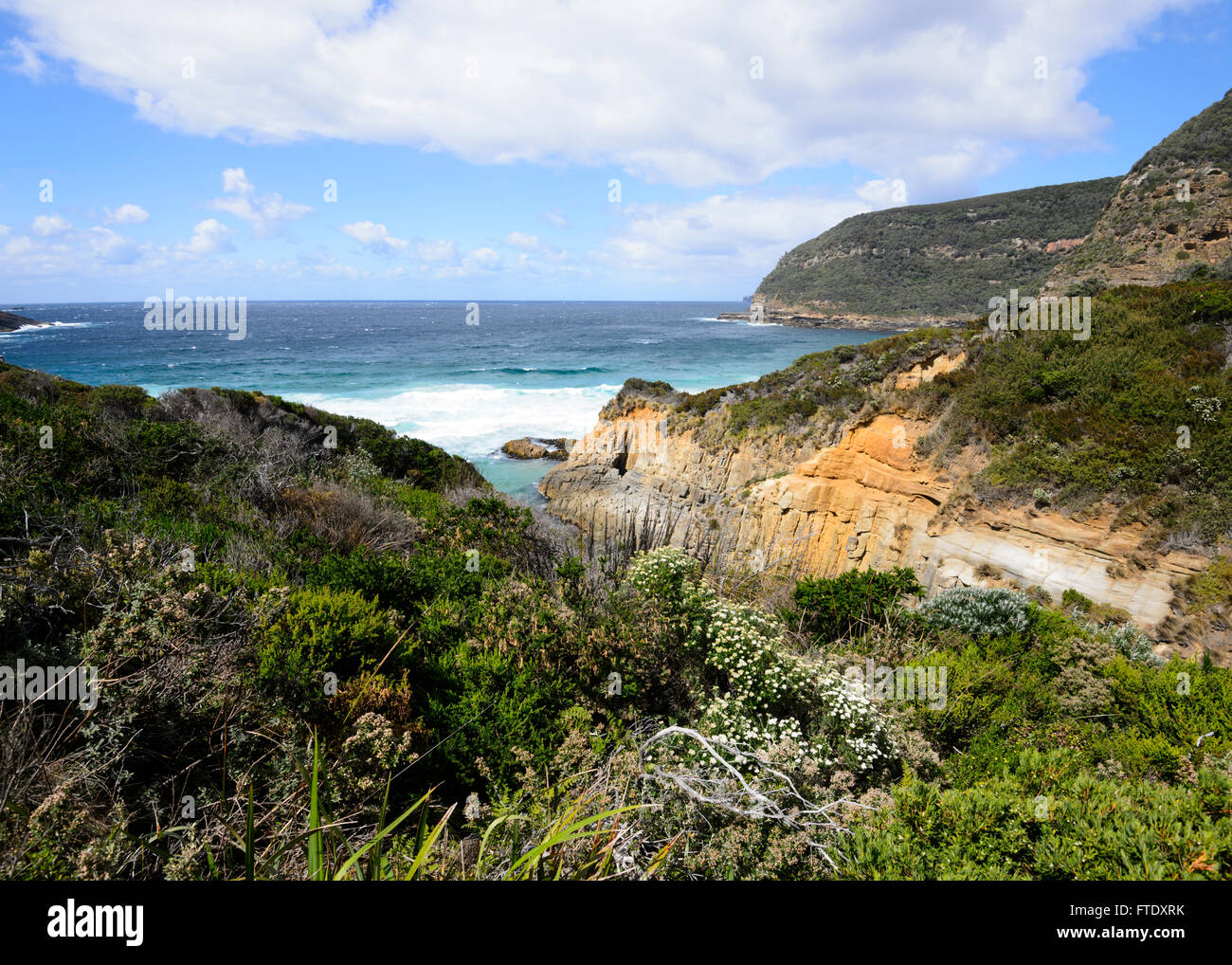 Maingon Bay, Tasman Halbinsel, Tasmanien, Australien Stockfoto