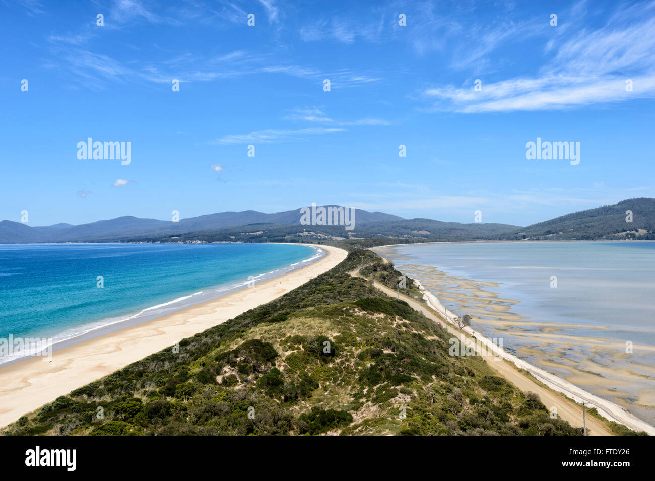 Der Hals, Bruny Island, Tasmanien, Australien Stockfoto