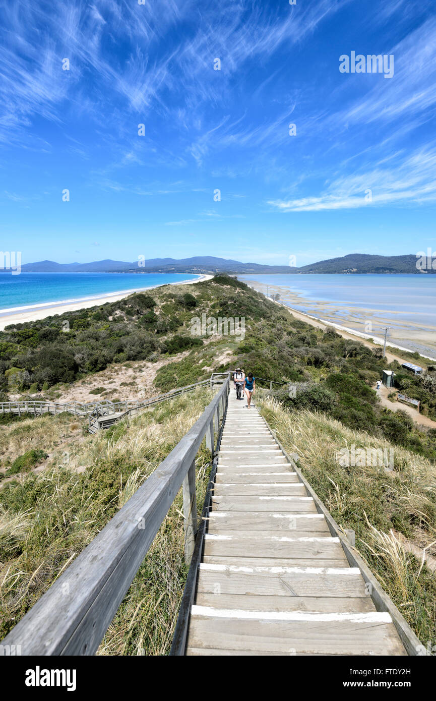 Der Hals, Bruny Island, Tasmanien, Australien Stockfoto
