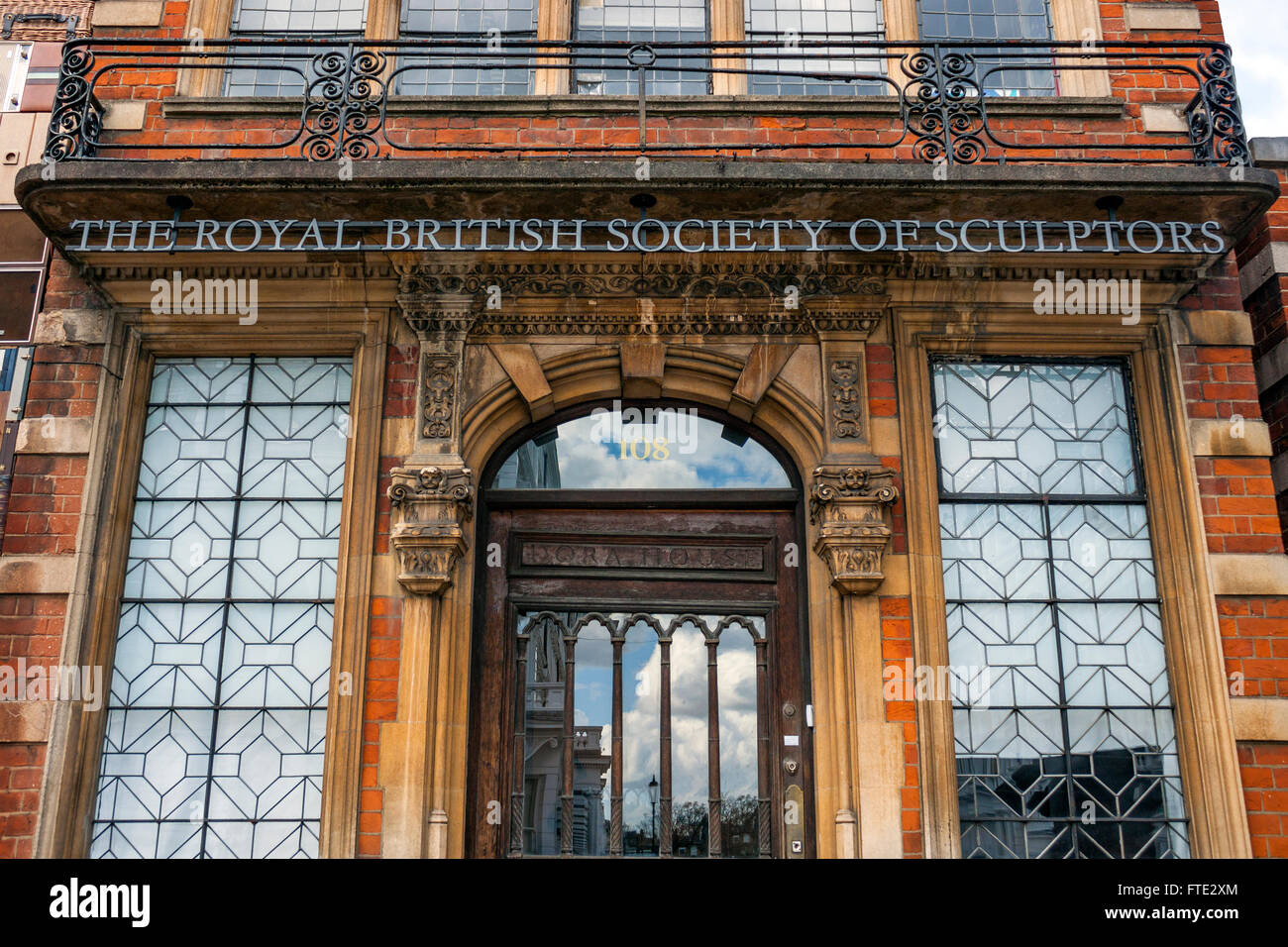 Die britische Royal Society der Bildhauer, London Stockfoto