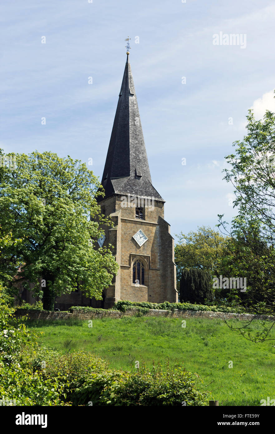 Scorton, Wyre, Lancashire, England.  St.-Petri Kirche. Stockfoto