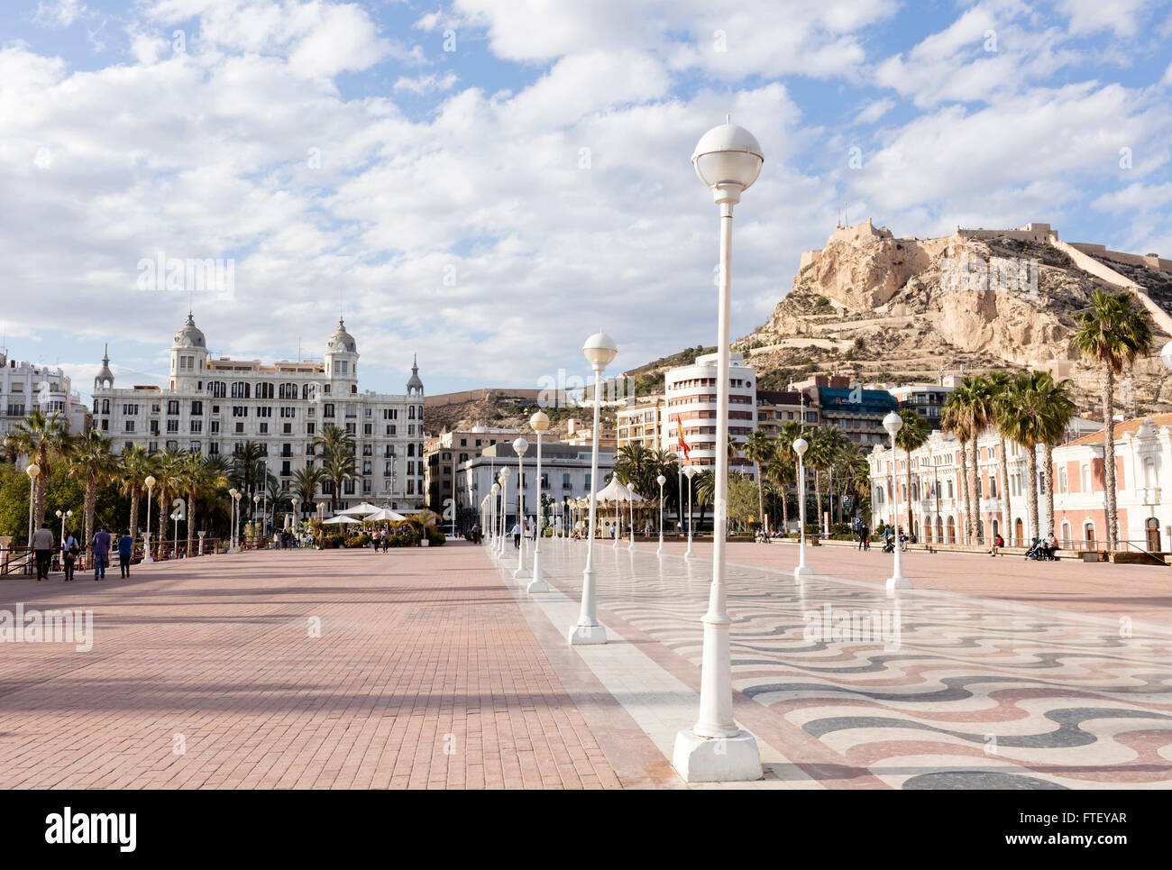 Alicante, Spanien. 28. März 2016. Stockfoto