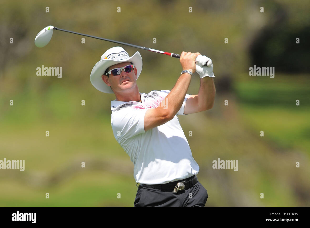 22. März 2012 - USA - Rory Sabbatini in der ersten Runde der Arnold Palmer Invitational im Bay Hill Club und Lodge am 22. März 2012 in Orlando, Florida, Orlando, Fla... ZUMA PRESS / Scott A. Miller. (Kredit-Bild: © Scott A. Miller über ZUMA Draht) Stockfoto