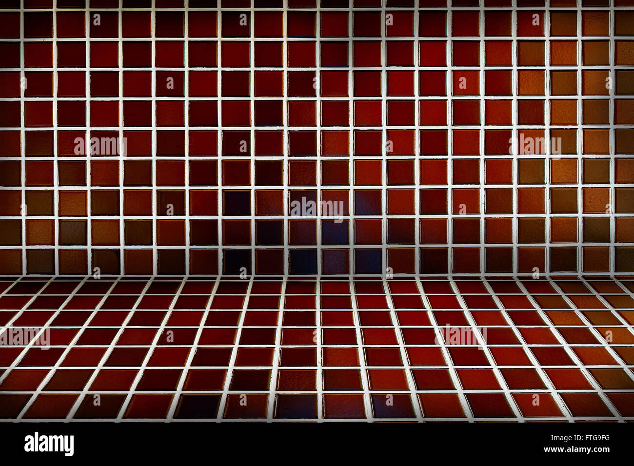 Wand-Fliesen-Hintergrund Stockfoto