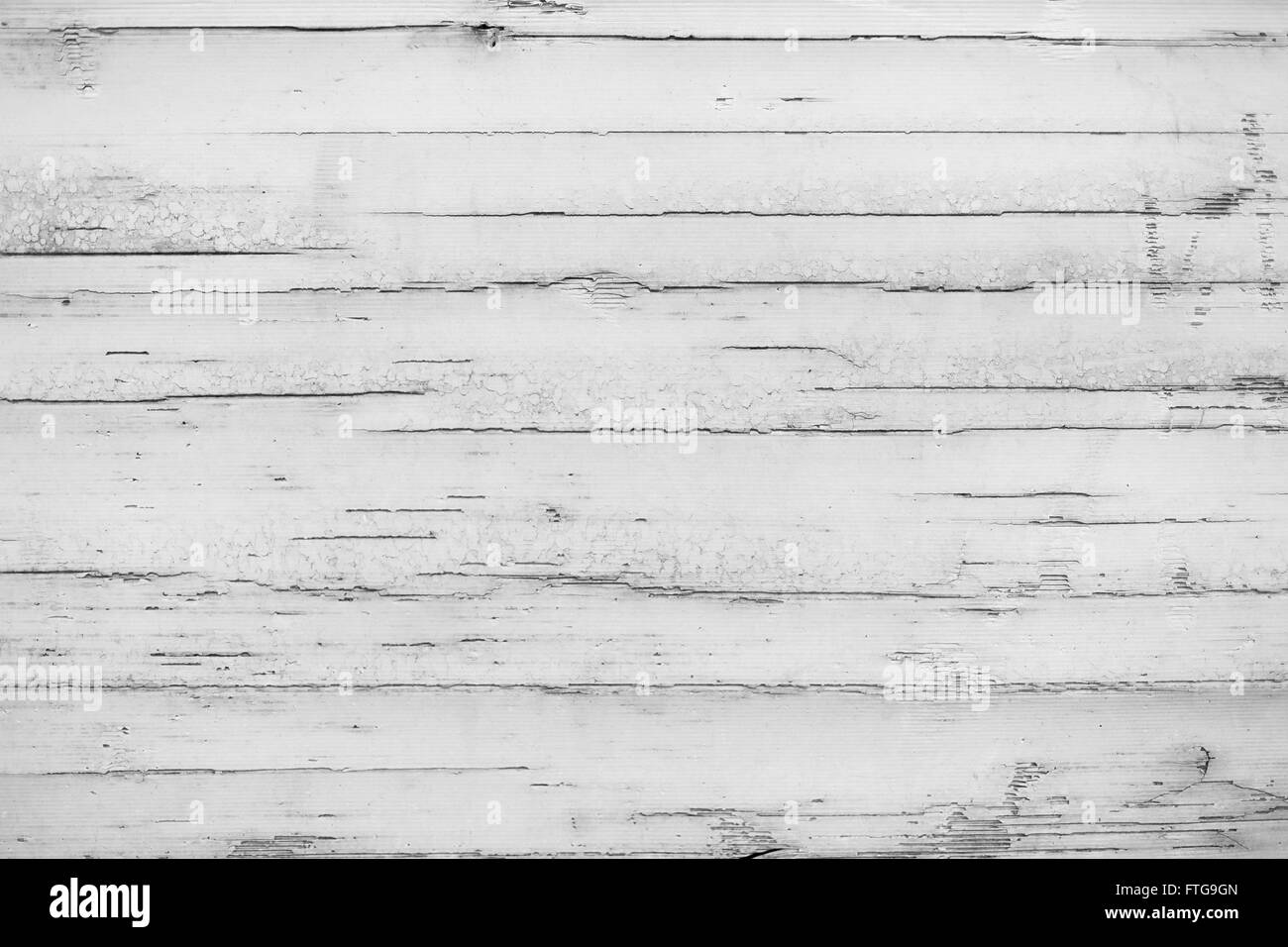 Vintage weiße Holz Wand Stockfoto