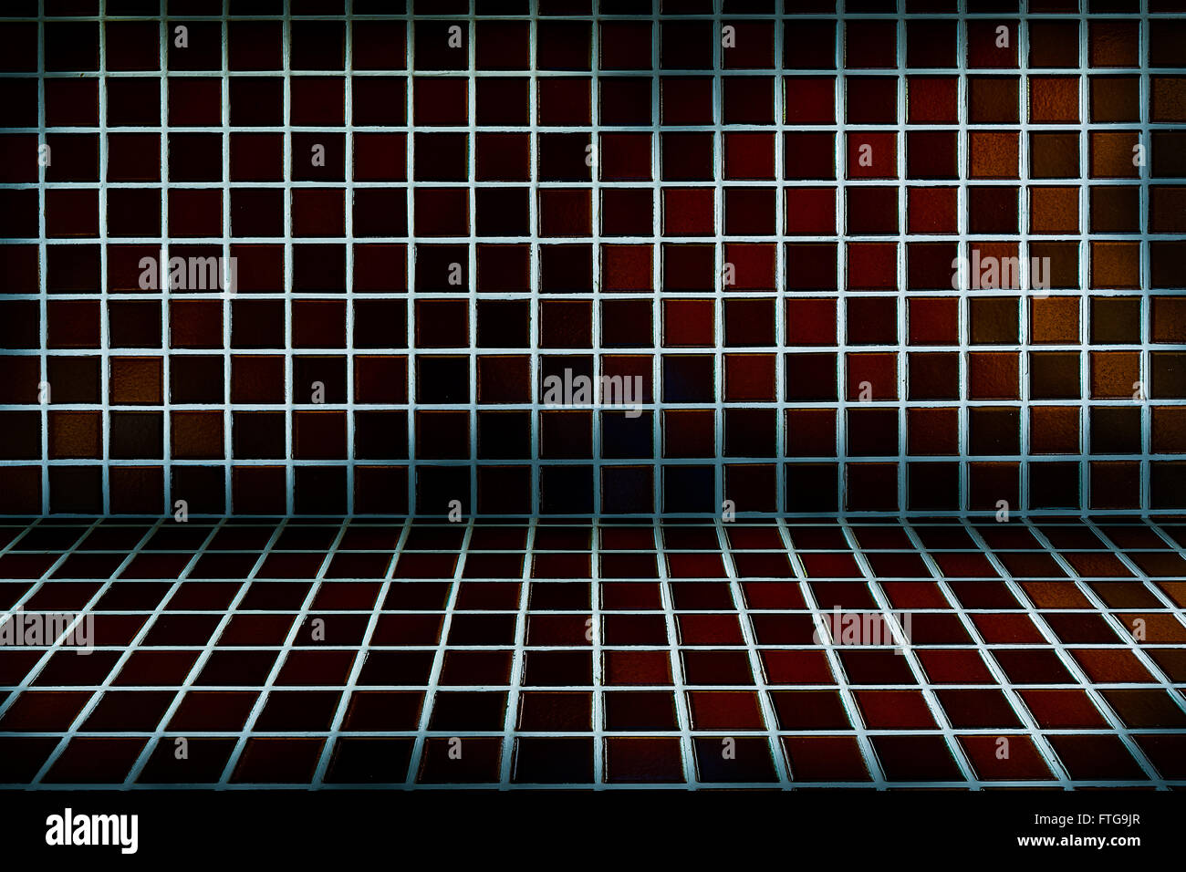 Wand-Fliesen-Hintergrund Stockfoto