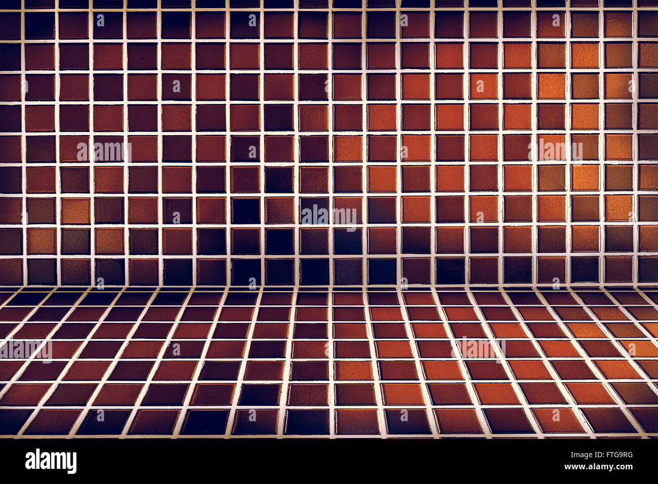 Wand-Fliesen-Hintergrund Stockfoto