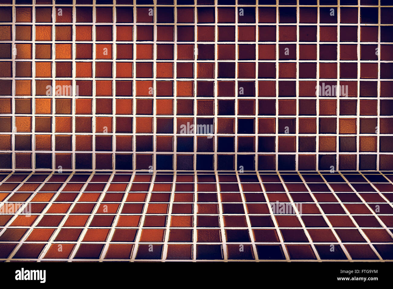 Wand-Fliesen-Hintergrund Stockfoto