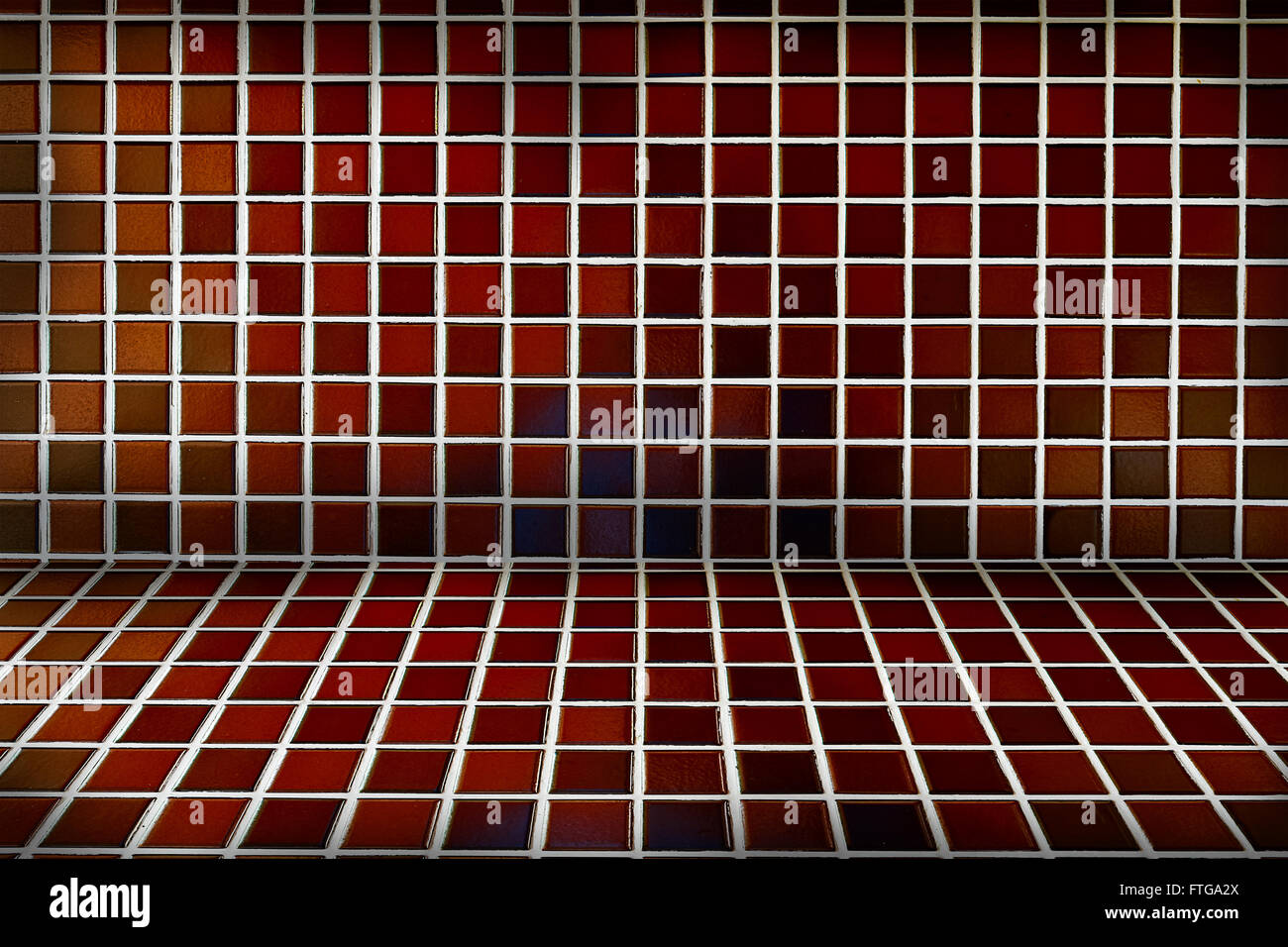 Wand-Fliesen-Hintergrund Stockfoto