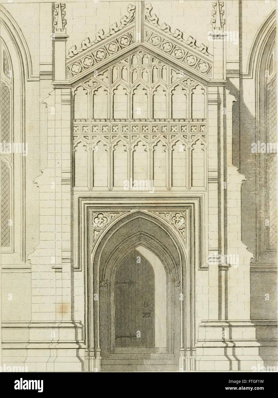Ein Versuch, die Stile der Architektur in England - von der Eroberung der Reformation - mit Hinweisen von über dreitausend britischen bauten - eine Skizze der Grecian vorangestellt unterscheiden Stockfoto