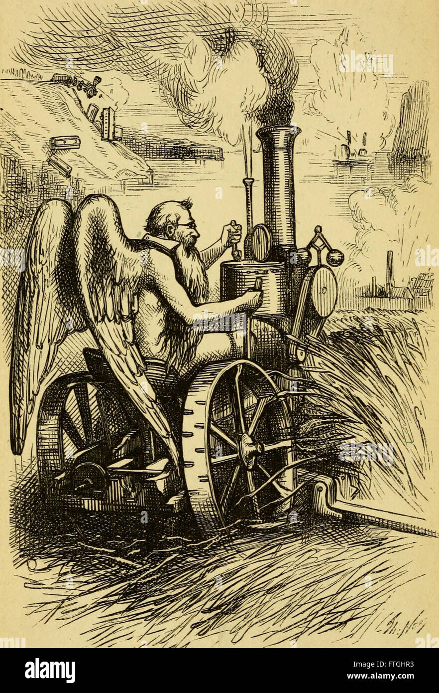 Nast ist illustrierte Almanach 1873 (1872) Stockfoto