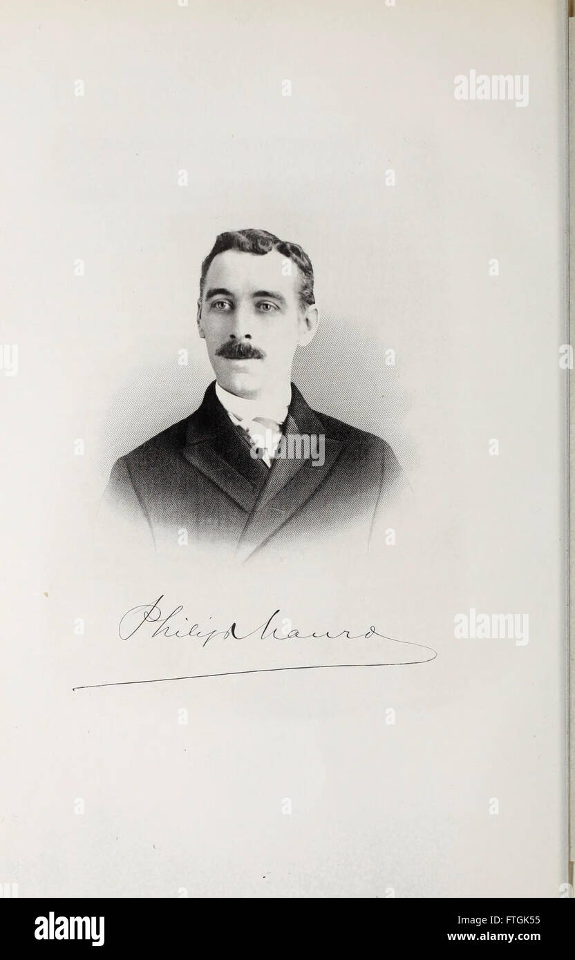 New York State Prominente und progressive Männer - eine Enzyklopädie des gleichzeitigen Biographie (1900) Stockfoto