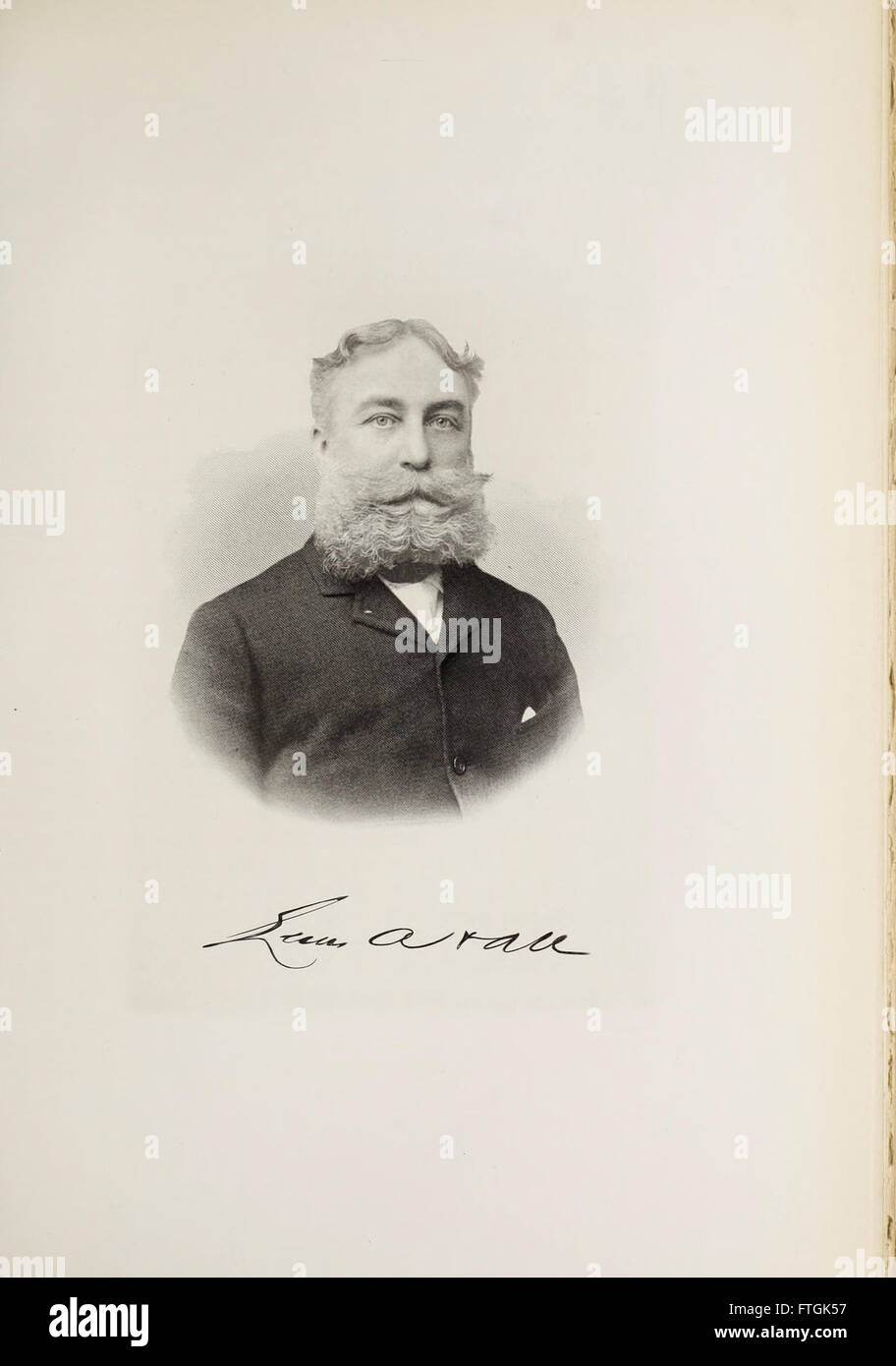 New York State Prominente und progressive Männer - eine Enzyklopädie des gleichzeitigen Biographie (1900) Stockfoto
