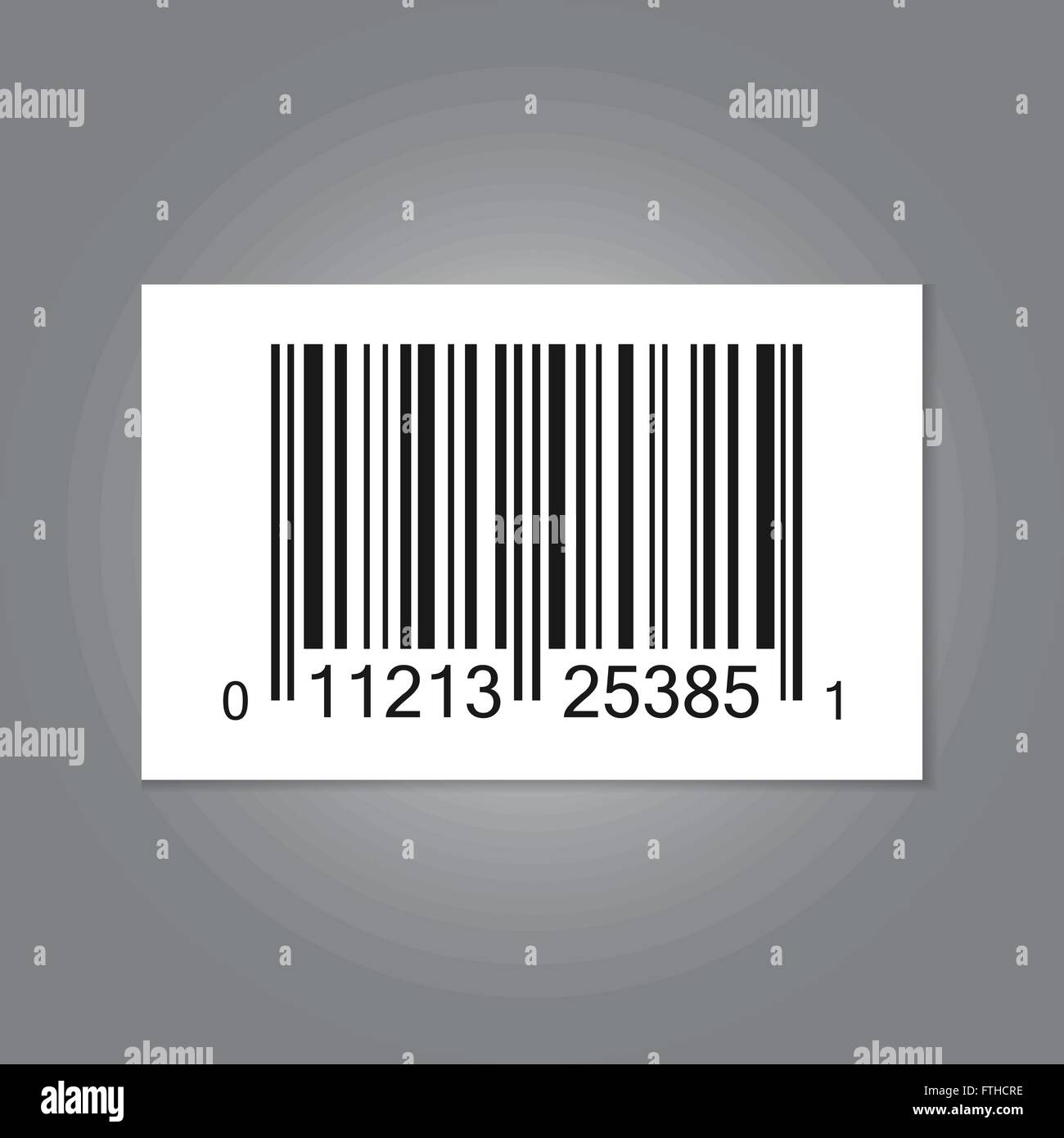 Barcode-Vektor-illustration Stock Vektor