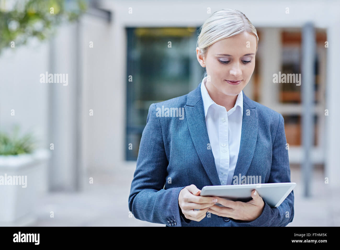 Geschäfte von unterwegs Stockfoto