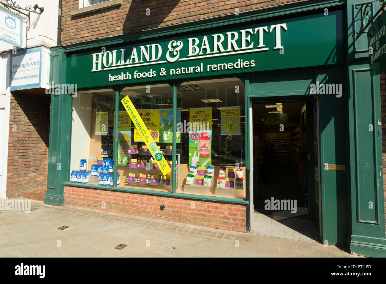 Holland & Barrett speichern Stockfoto