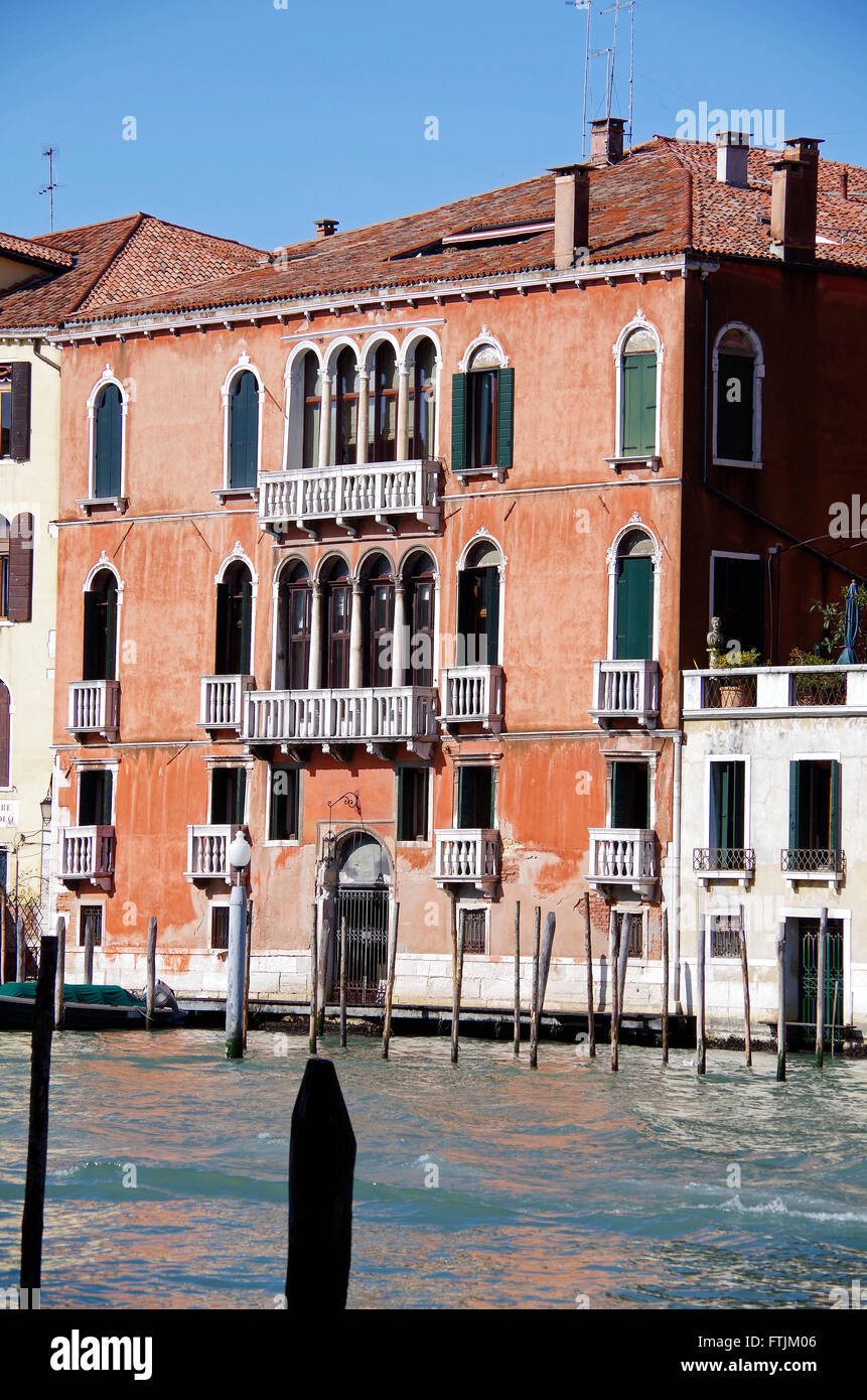 Venedig Italien Palazzo Giustiniani-Persico Stockfoto